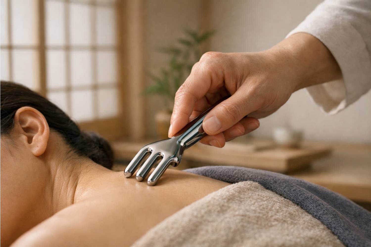 JP Stress Relief Magnetic Fork Meridian Therapy