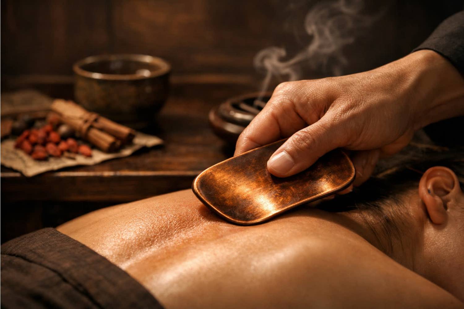 Copper Scraping Treatment